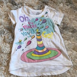Dr.Seuss “Oh the Places You’ll Go” T Shirt 12M
